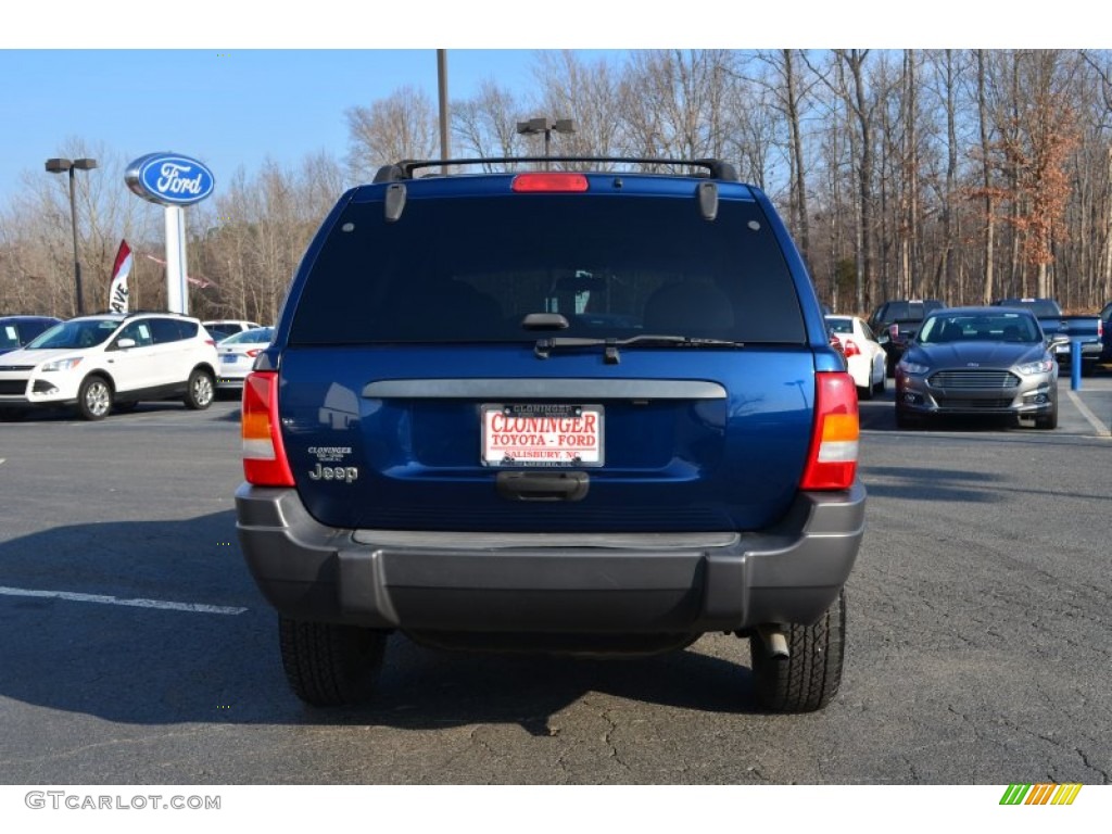 2001 Grand Cherokee Laredo 4x4 - Patriot Blue Pearl / Sandstone photo #4