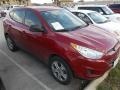 2010 Garnet Red Hyundai Tucson GLS  photo #3