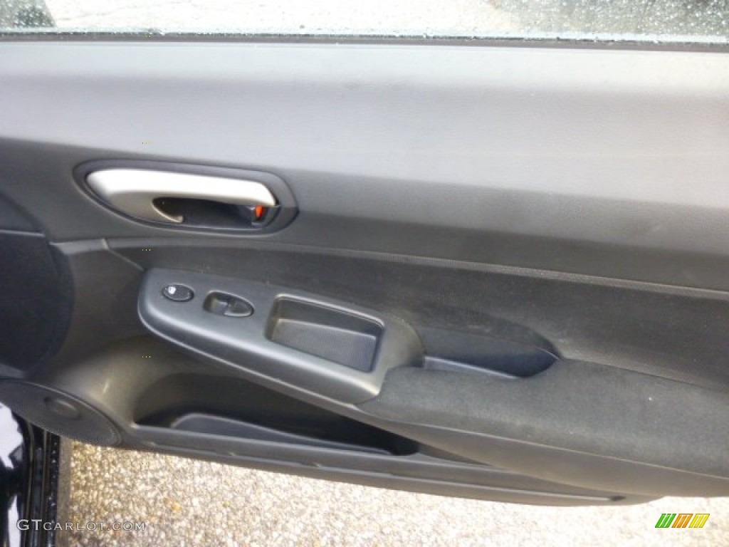 2010 Civic LX-S Sedan - Crystal Black Pearl / Black photo #11