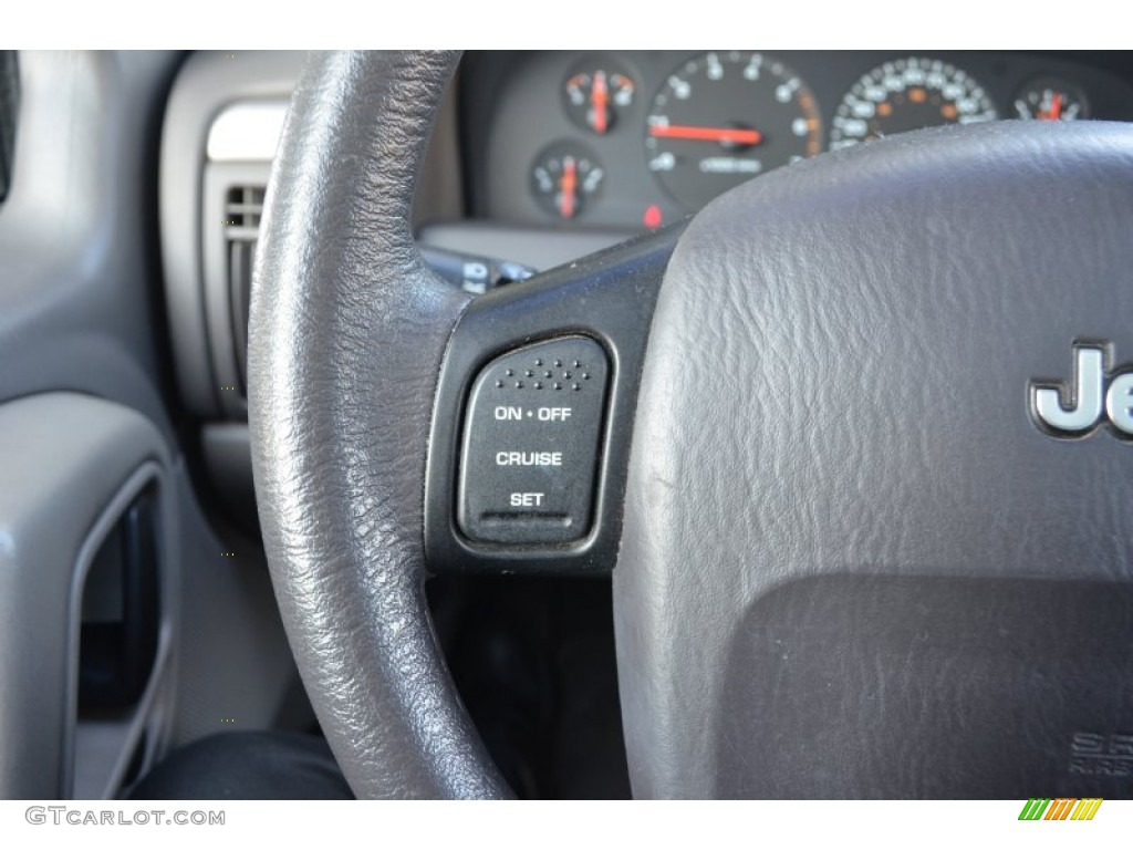 2001 Grand Cherokee Laredo 4x4 - Patriot Blue Pearl / Sandstone photo #24