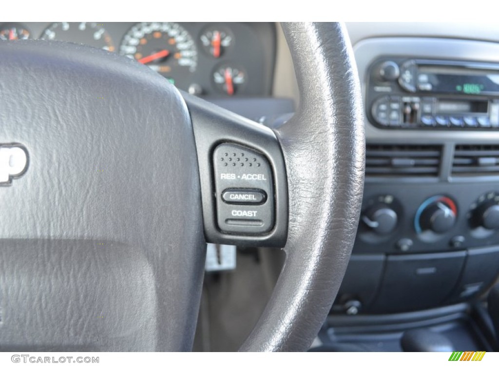 2001 Grand Cherokee Laredo 4x4 - Patriot Blue Pearl / Sandstone photo #25