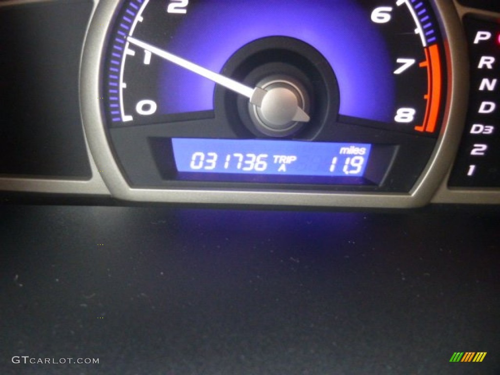 2010 Civic LX-S Sedan - Crystal Black Pearl / Black photo #20