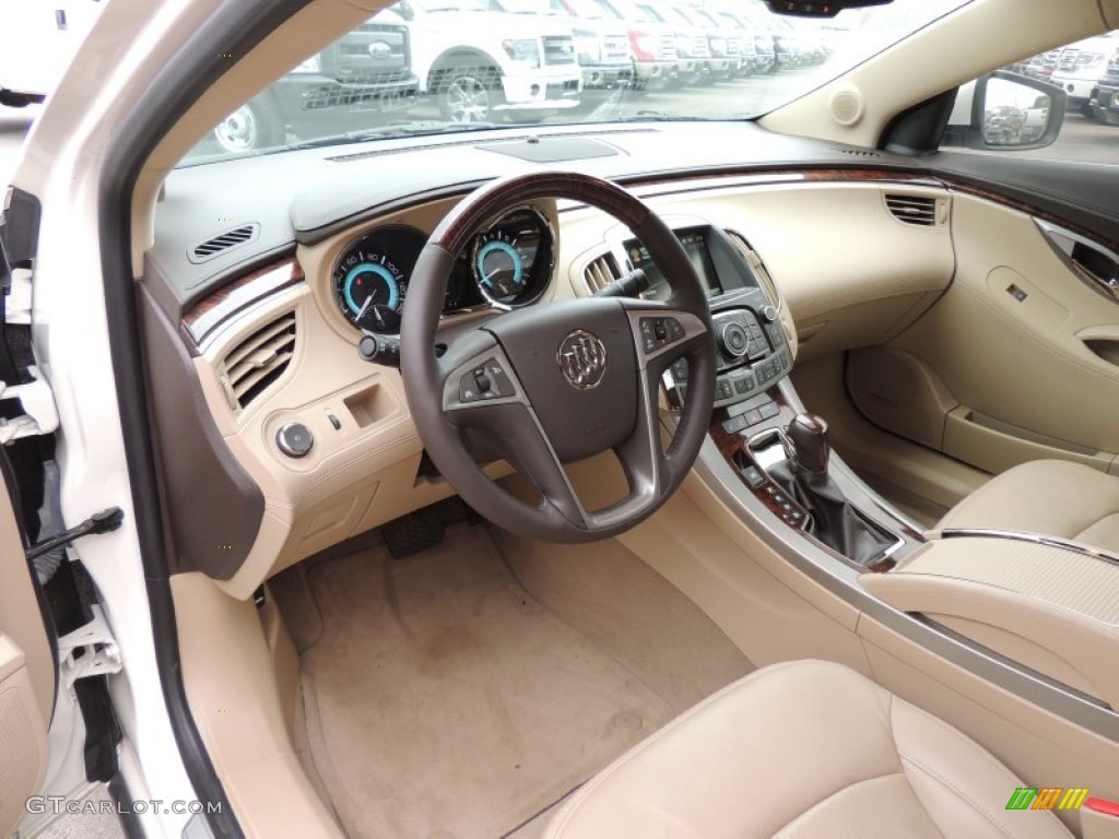 Cocoa/Light Cashmere Interior 2010 Buick LaCrosse CXS Photo #76518183