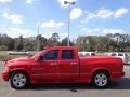 2005 Flame Red Dodge Ram 1500 SLT Quad Cab  photo #2