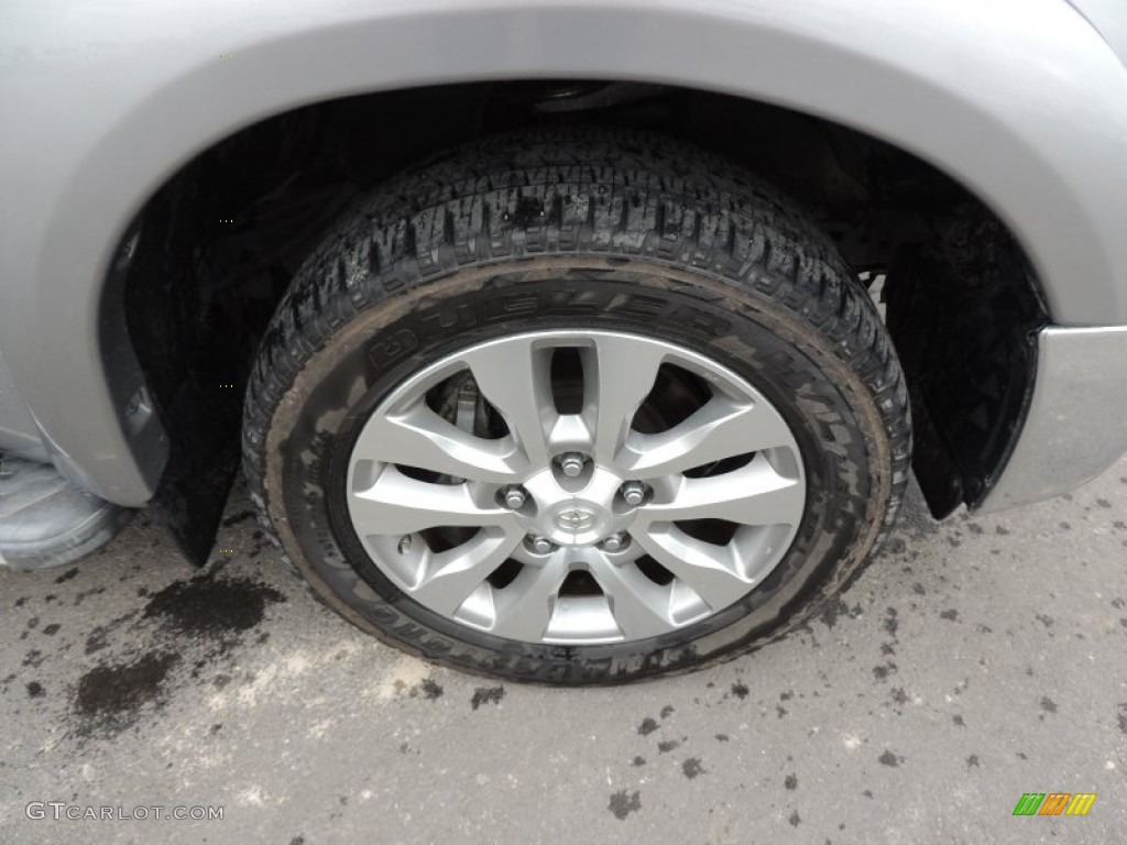 2010 Tundra Limited CrewMax 4x4 - Silver Sky Metallic / Graphite Gray photo #28