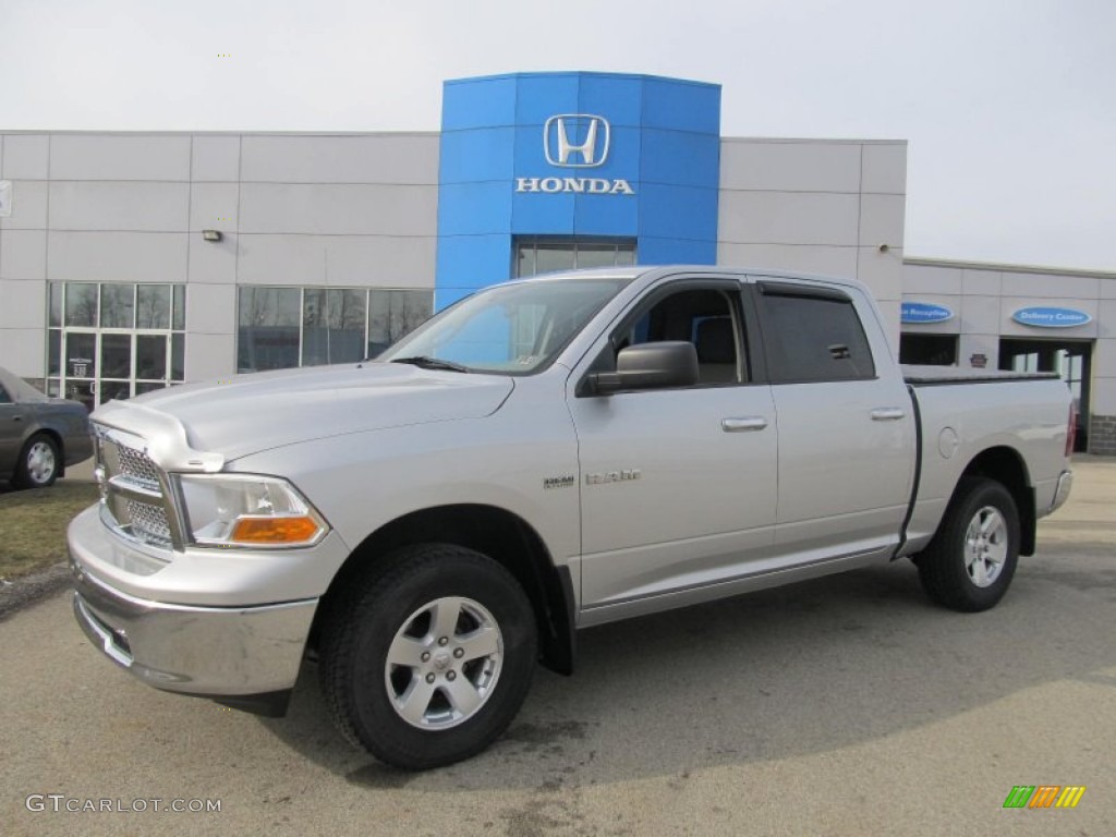 Bright Silver Metallic Dodge Ram 1500