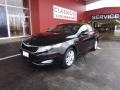 2013 Ebony Black Kia Optima EX  photo #2