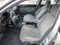 Gray 2002 Honda Civic EX Sedan Interior Color