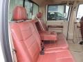 2010 Ford F250 Super Duty Chaparral Leather Interior Rear Seat Photo