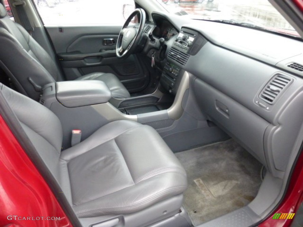 Gray Interior 2003 Honda Pilot EX-L 4WD Photo #76522234