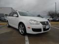Candy White 2009 Volkswagen Jetta TDI SportWagen