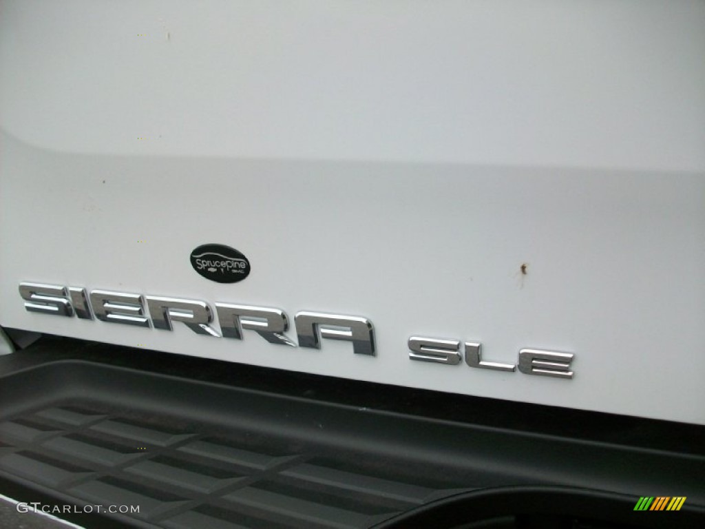 2011 Sierra 2500HD SLE Crew Cab 4x4 - Summit White / Ebony photo #10