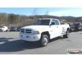 Bright White 2000 Dodge Ram 3500 ST Extended Cab 4x4 Dually