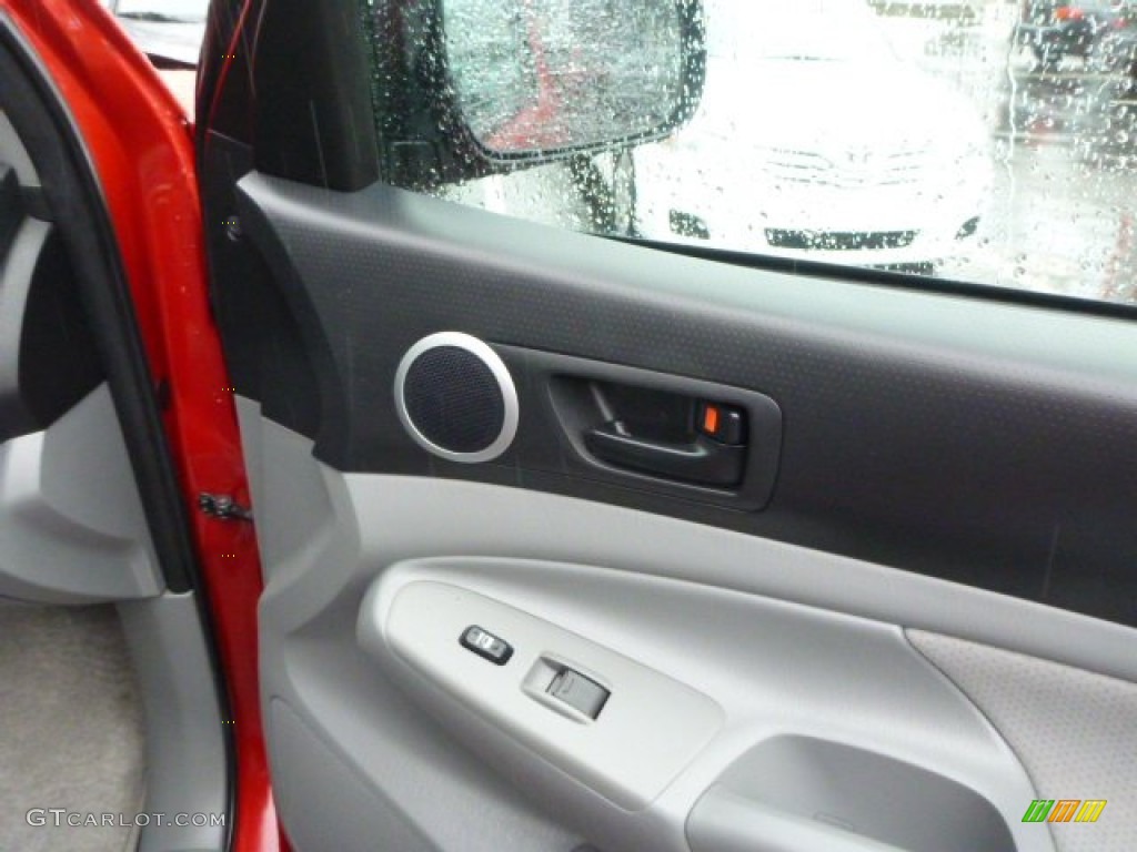 2009 Tacoma V6 SR5 Double Cab 4x4 - Barcelona Red Metallic / Graphite Gray photo #16