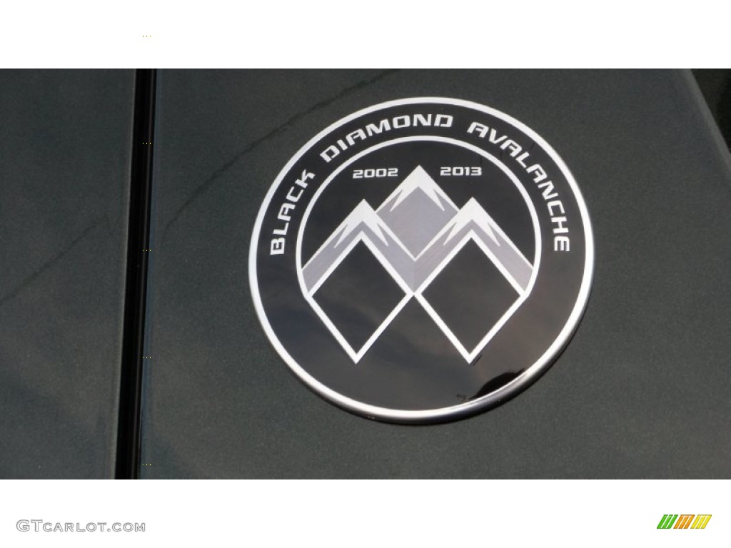 2013 Avalanche LT 4x4 Black Diamond Edition - Fairway Metallic / Ebony photo #11