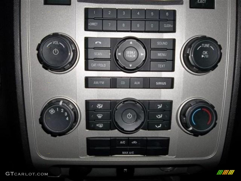 2009 Escape XLT V6 4WD - Black / Charcoal photo #15