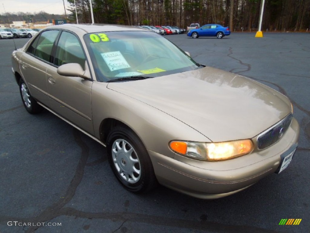 Light Sandrift Metallic 2003 Buick Century Custom Exterior Photo