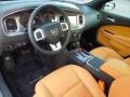 Tan/Black 2012 Dodge Charger R/T Plus Interior Color