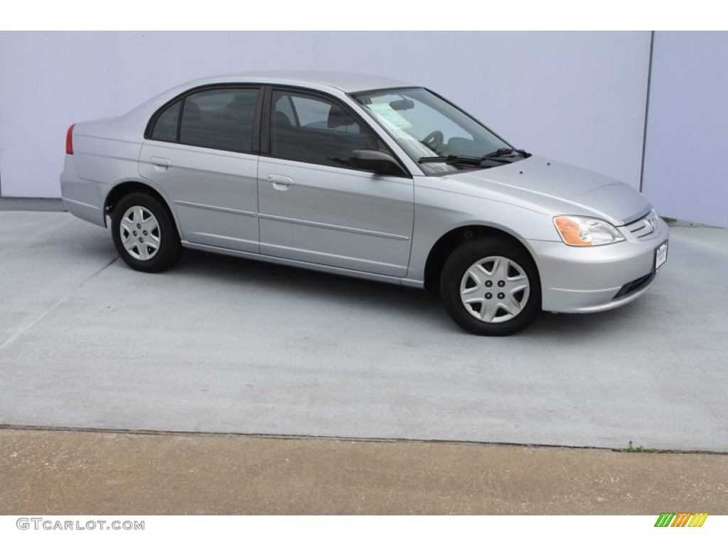 Satin Silver Metallic Honda Civic