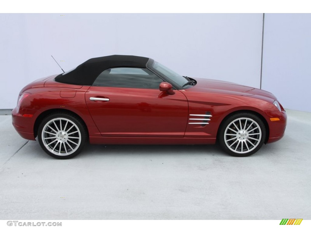 Blaze Red Crystal Pearlcoat 2007 Chrysler Crossfire Roadster Exterior Photo #76527893