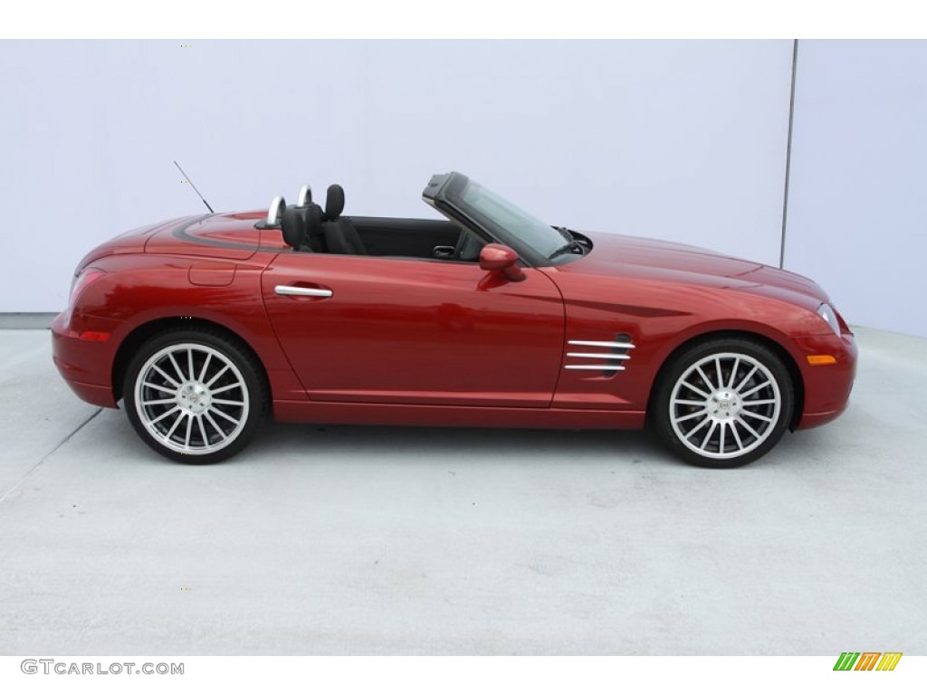 Blaze Red Crystal Pearlcoat 2007 Chrysler Crossfire Roadster Exterior Photo #76527956