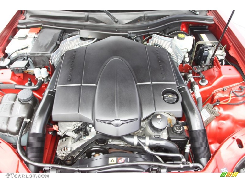 2007 Chrysler Crossfire Roadster 3.2 Liter SOHC 18-Valve V6 Engine Photo #76528302