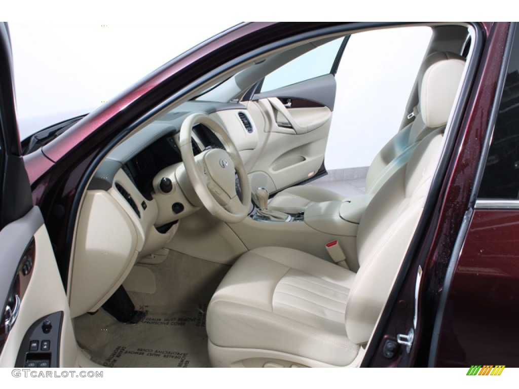 Wheat Interior 2012 Infiniti EX 35 AWD Photo #76528617