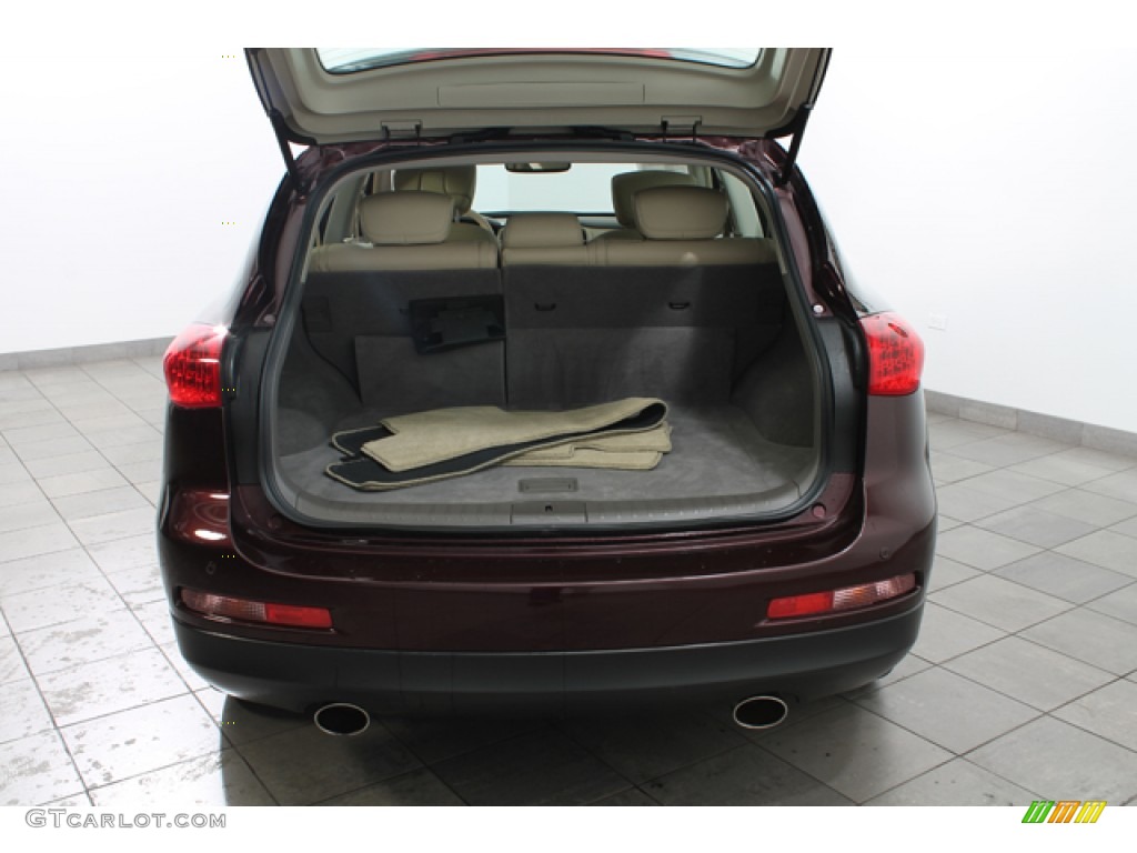 2012 Infiniti EX 35 AWD Trunk Photo #76528727