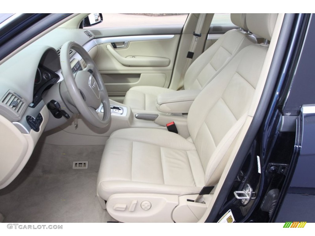 2007 Audi A4 2.0T Sedan Front Seat Photo #76528820