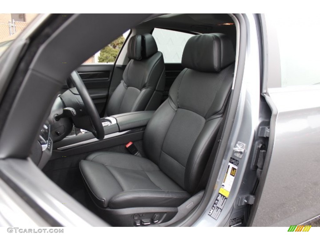 2012 7 Series 750Li xDrive Sedan - Space Grey Metallic / Black photo #11