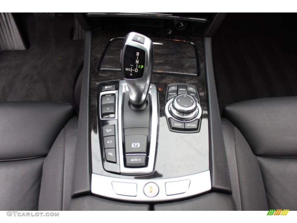 2012 7 Series 750Li xDrive Sedan - Space Grey Metallic / Black photo #14