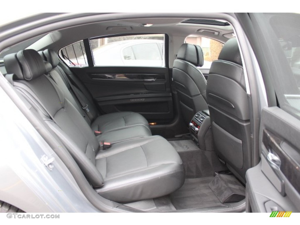 2012 7 Series 750Li xDrive Sedan - Space Grey Metallic / Black photo #23