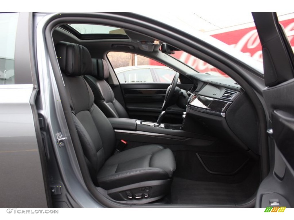 2012 7 Series 750Li xDrive Sedan - Space Grey Metallic / Black photo #26