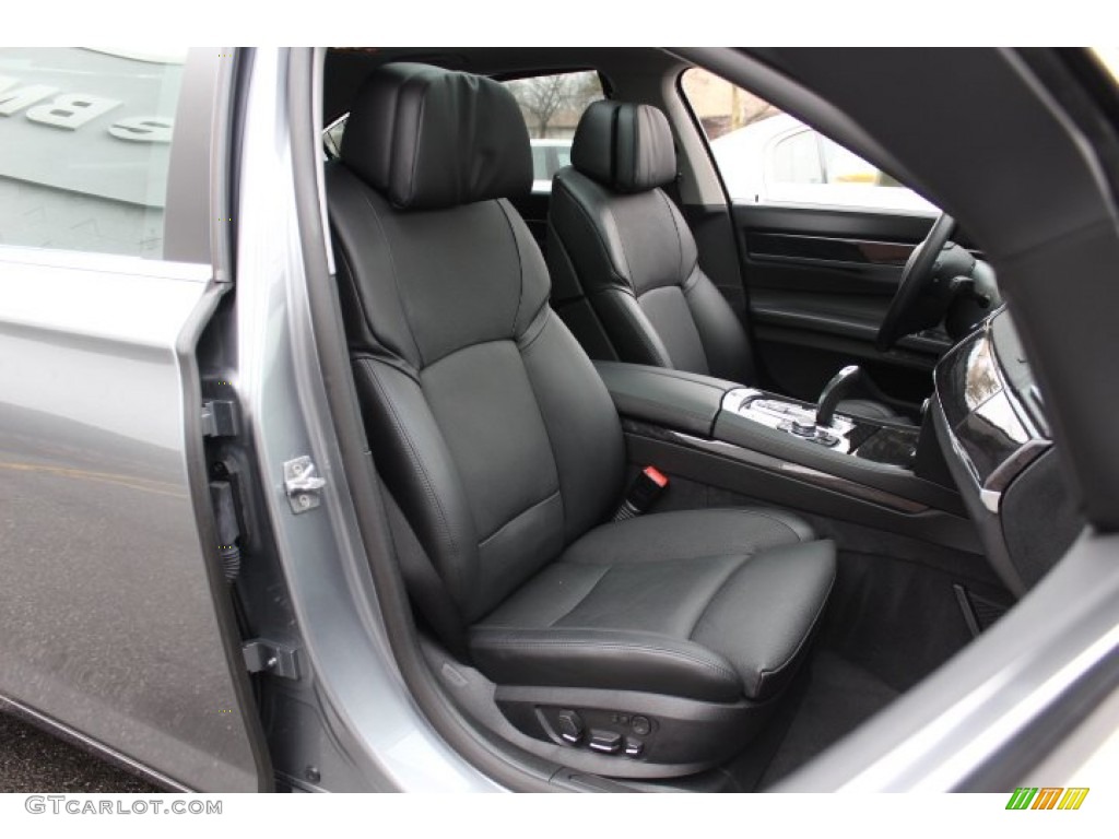 2012 7 Series 750Li xDrive Sedan - Space Grey Metallic / Black photo #27