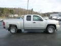 2010 Sheer Silver Metallic Chevrolet Silverado 1500 LS Extended Cab 4x4  photo #8