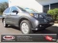 2013 Polished Metal Metallic Honda CR-V EX AWD  photo #1