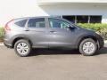 2013 Polished Metal Metallic Honda CR-V EX AWD  photo #2