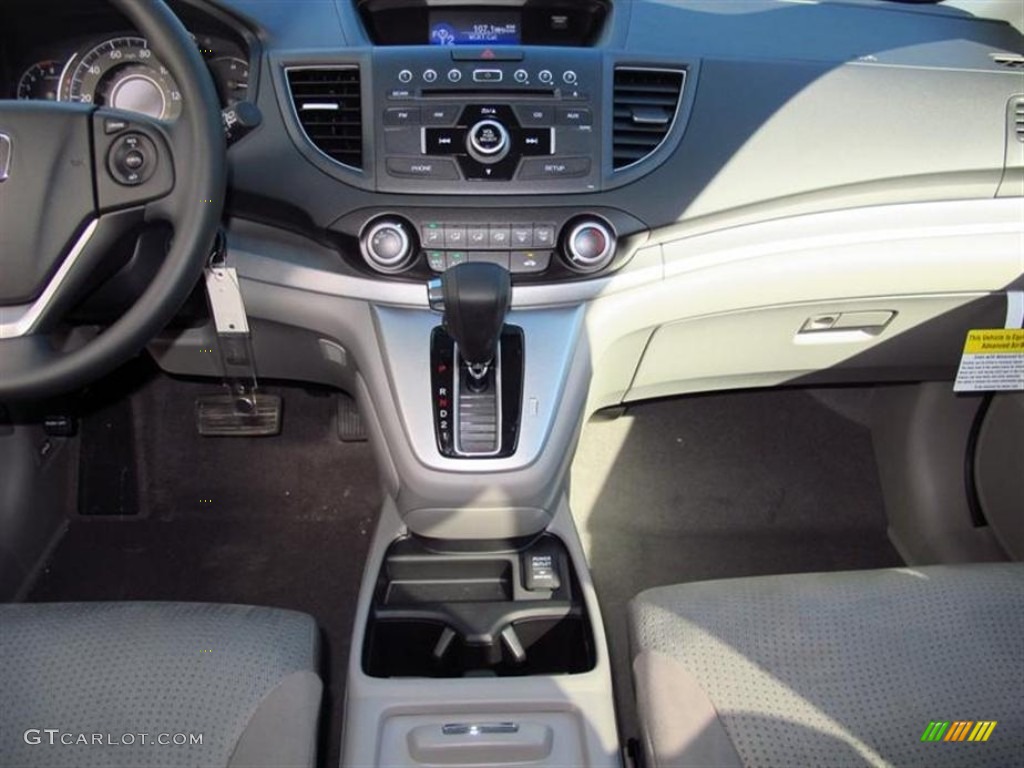 2013 CR-V EX AWD - Polished Metal Metallic / Gray photo #6