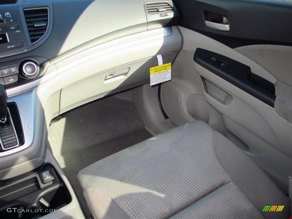 2013 CR-V EX AWD - Polished Metal Metallic / Gray photo #7