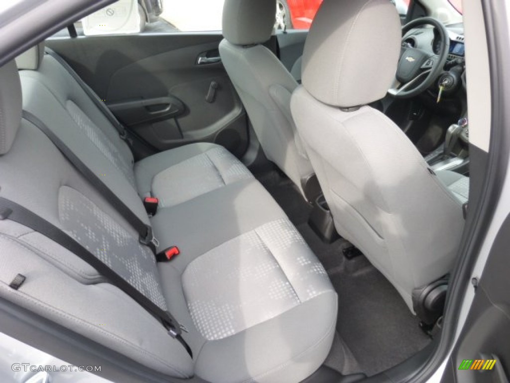 2013 Chevrolet Sonic LS Sedan Rear Seat Photo #76530517