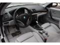 Gray Boston Leather Prime Interior Photo for 2010 BMW 1 Series #76530608