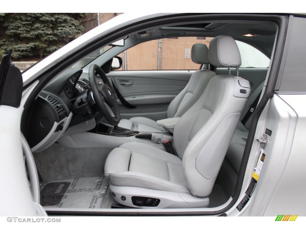 2010 BMW 1 Series 128i Coupe Front Seat Photo #76530625