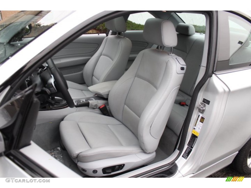 2010 BMW 1 Series 128i Coupe Front Seat Photo #76530641
