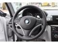 Gray Boston Leather Steering Wheel Photo for 2010 BMW 1 Series #76530707