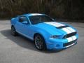 2011 Grabber Blue Ford Mustang Shelby GT500 Coupe  photo #1