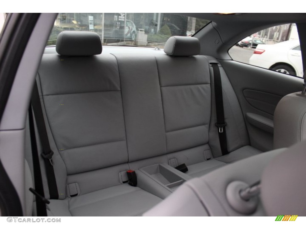 2010 BMW 1 Series 128i Coupe Rear Seat Photo #76530832