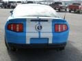 2011 Grabber Blue Ford Mustang Shelby GT500 Coupe  photo #10