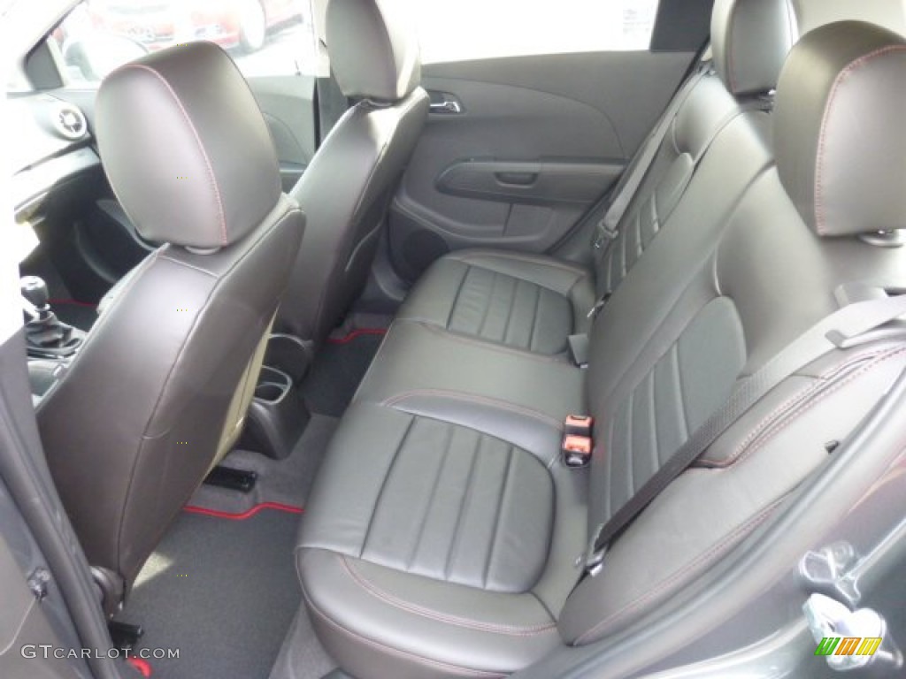 2013 Chevrolet Sonic RS Hatch Rear Seat Photo #76531281