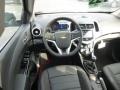 RS Jet Black Leather/Microfiber 2013 Chevrolet Sonic RS Hatch Dashboard