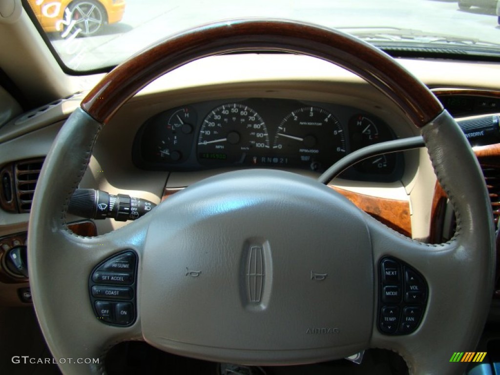 2001 Navigator 4x4 - Black Clearcoat / Medium Parchment photo #26